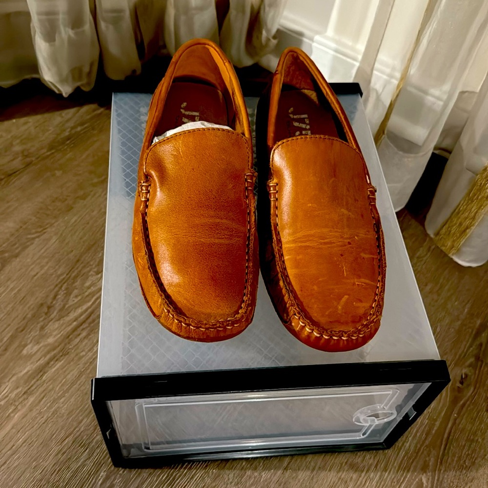 Size: 9.5, Light Brown, Dress shoes, J75